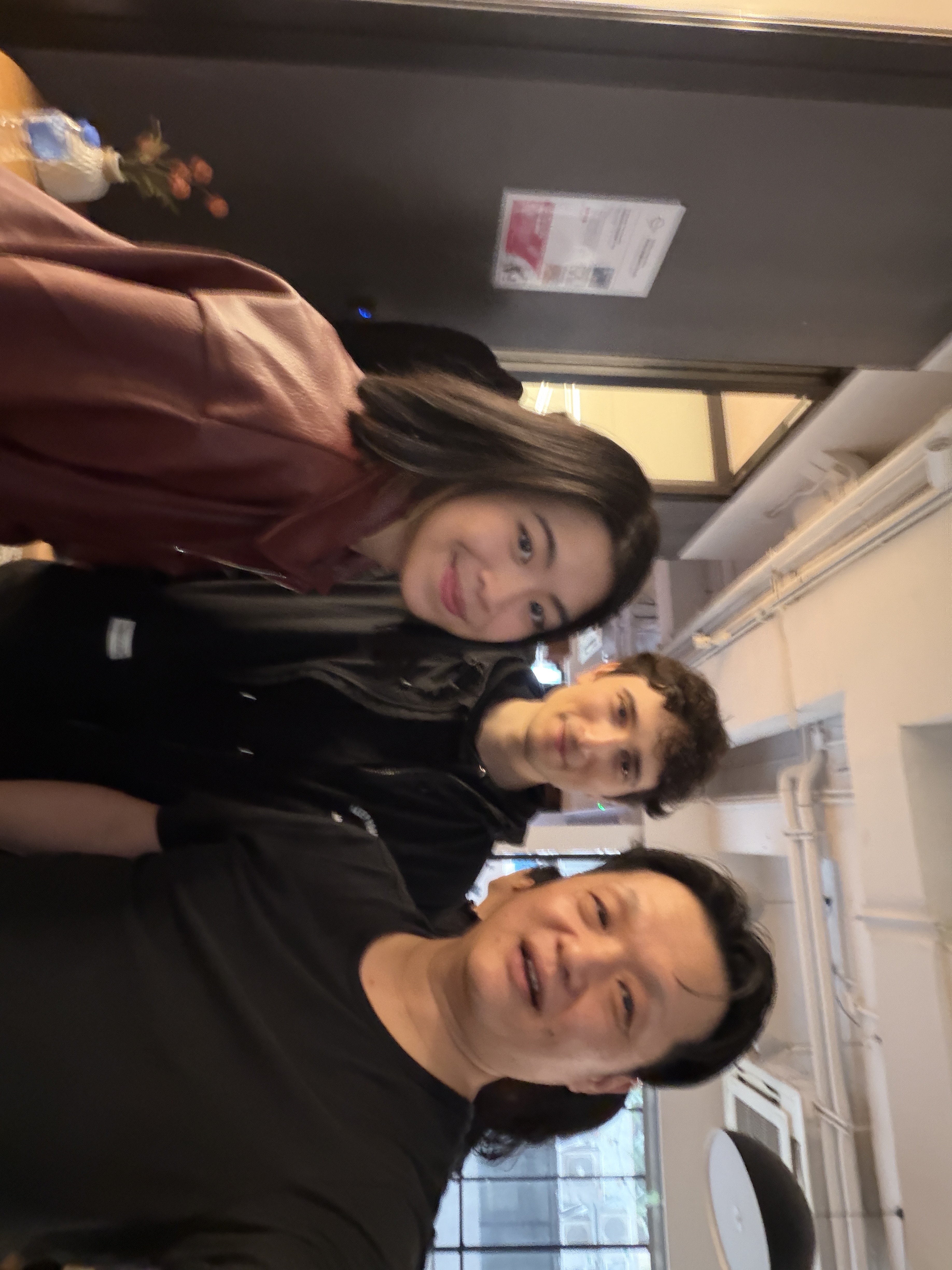 Morgan the Lucky Drop winner with 3D-printed mascot, Hanley beside him