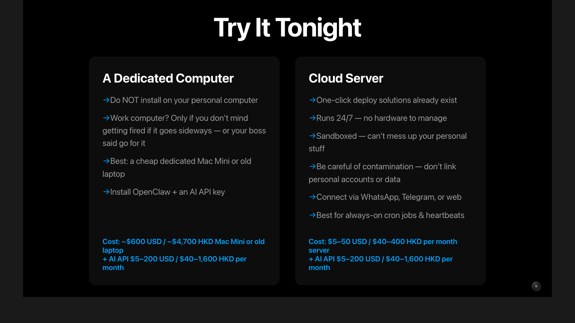 Try It Tonight slide