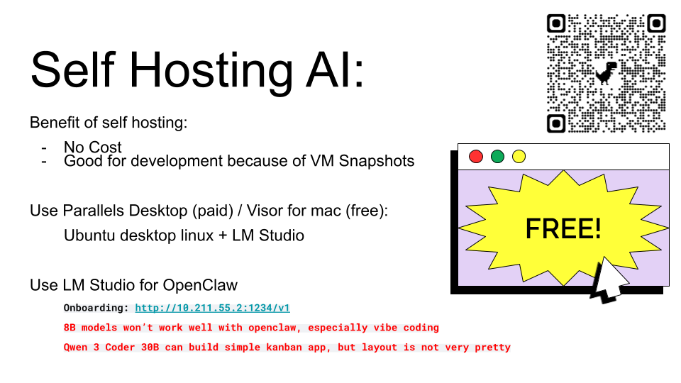 LokLok slide: Self Hosting AI